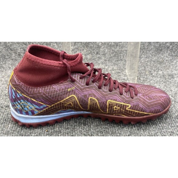 Nike Zoom Mercurial Superfly 9 Academy TF Soccer Cleats Maroon Men 6 DO9347-694 main image 9